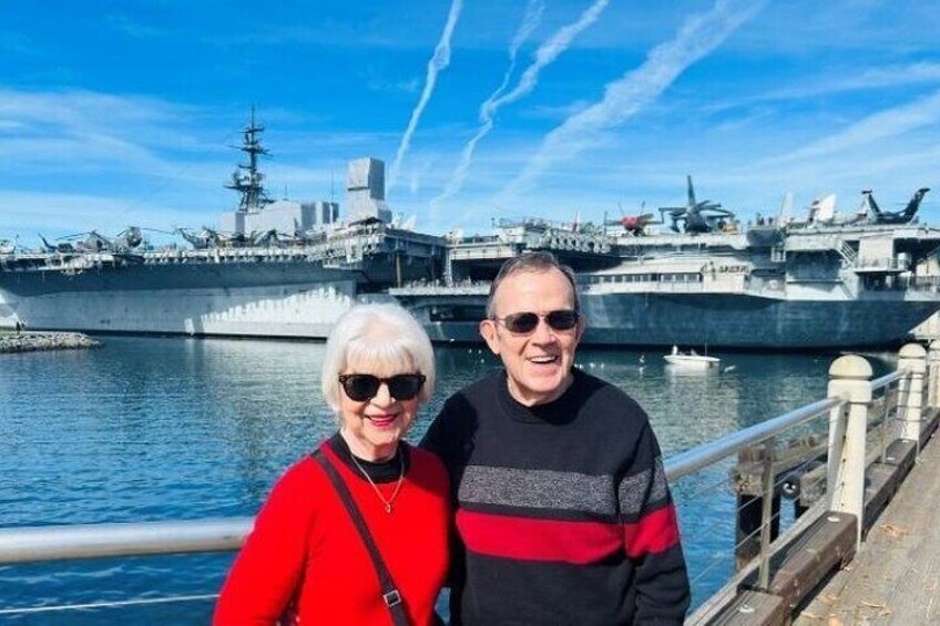 USS Midway: historic symbol, naval marvel, and maritime beauty, captivating views for all.