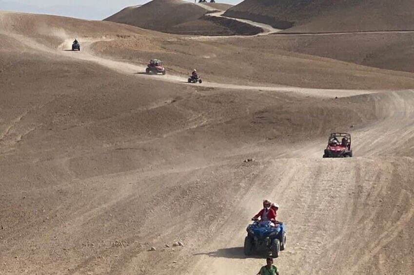 Dinner Show in Agafay Desert with Quad Bike & Camels 