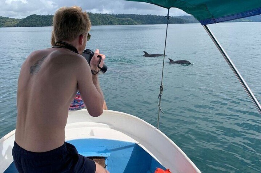 Whale Watching with Snorkeling and Fishing in Puerto Jiménez