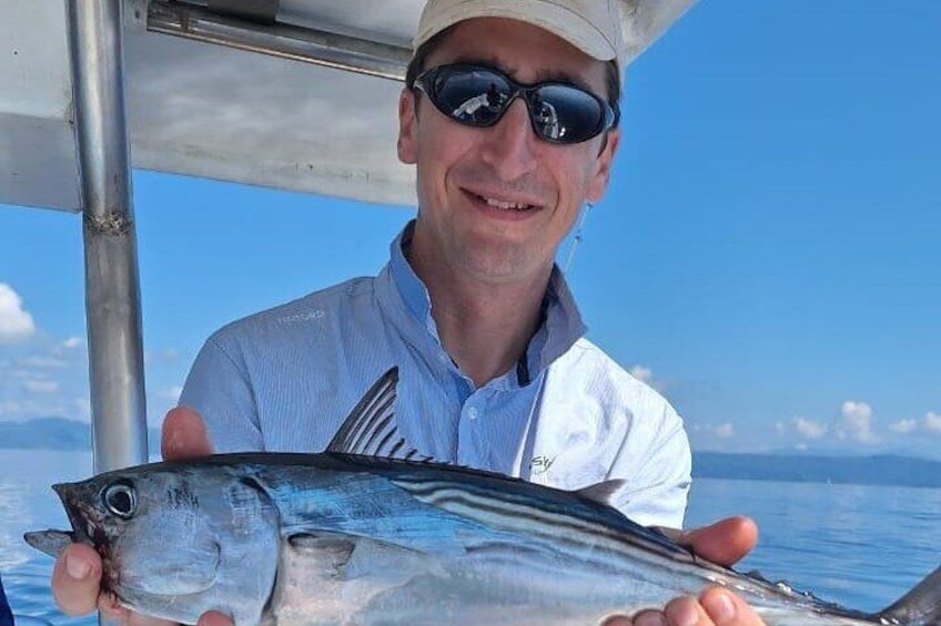 Whale Watching with Snorkeling and Fishing in Puerto Jiménez