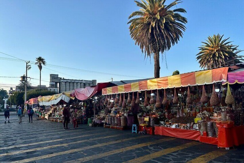 Typical Mexican Sweets Market