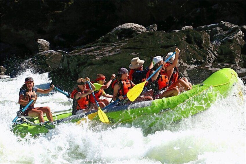 Salmon River Half Day Rafting in Riggins Idaho