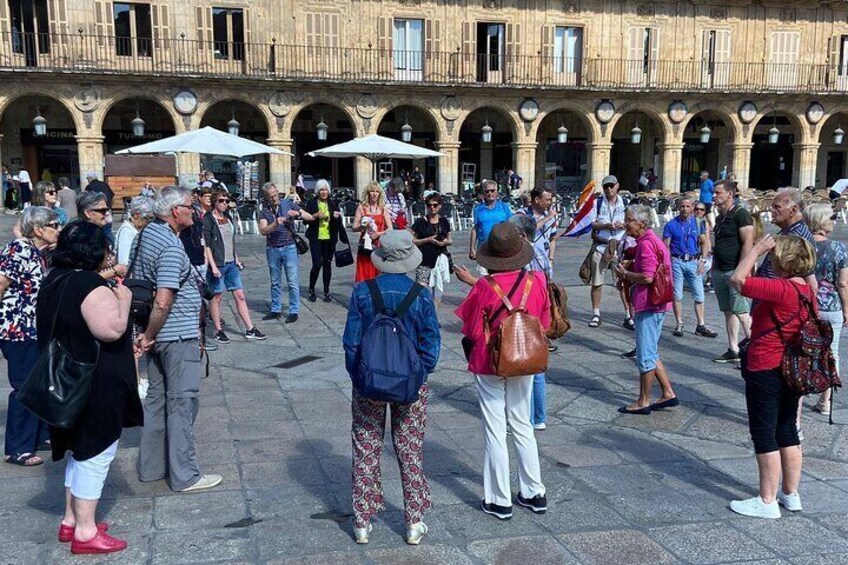 Panoramic Walking Tour in Salamanca Spain