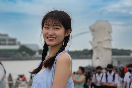 สิงคโป��ร์: ถ่ายภาพโดยมืออาชีพที่ Merlion Park
