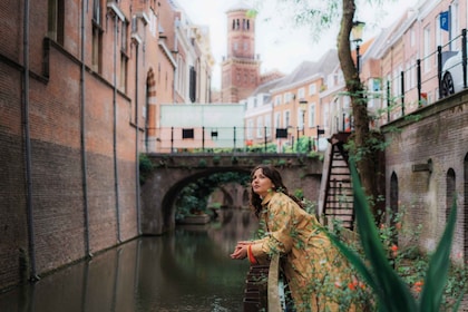 Utrecht: Professionelles Fotoshooting an den Grachten von Utrecht