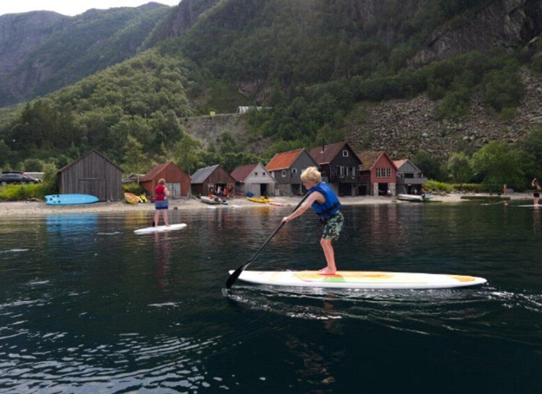 Picture 10 for Activity Frafjord Paddling and Månafossen Waterfall Hike Tour