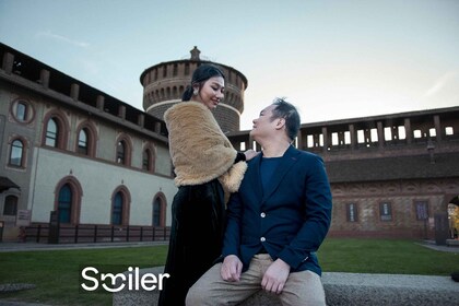 Milano: Servizio fotografico romantico per coppie