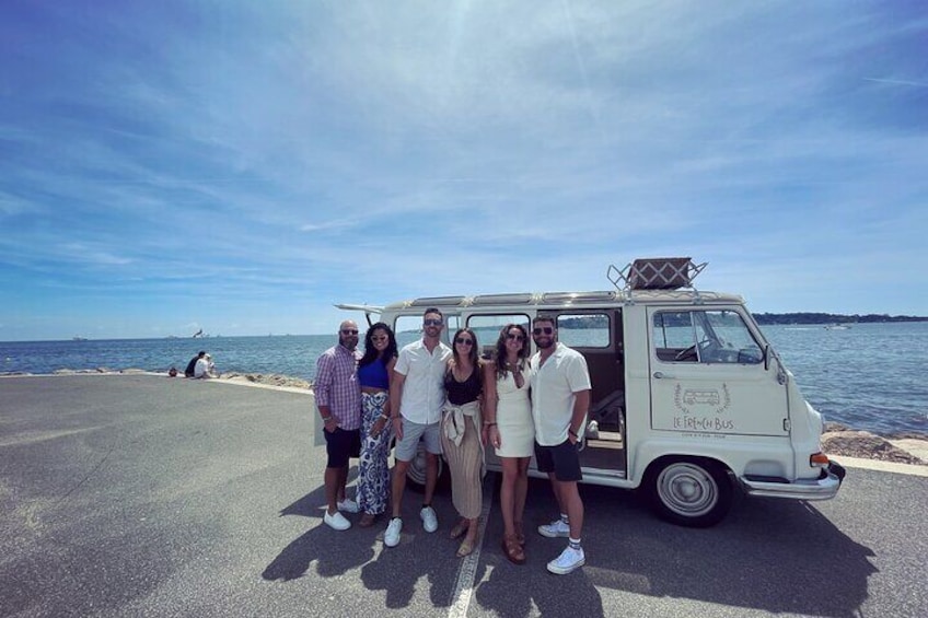 City Tour in Cannes aboard our Classic French Bus!