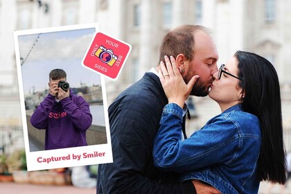 Foto de pareja: sesión de fotos romántica en Londres