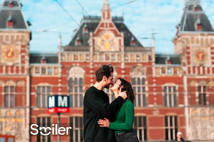 Ámsterdam: sesión de fotos profesional en la estación central