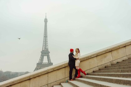 Parigi: Servizio fotografico romantico per coppie