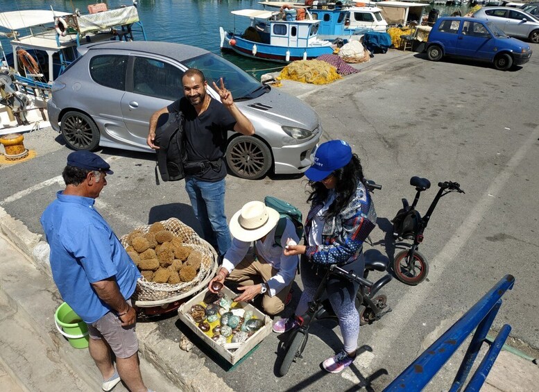Picture 6 for Activity Heraklion: Ecobike Sightseeing Tour with Greek Meze