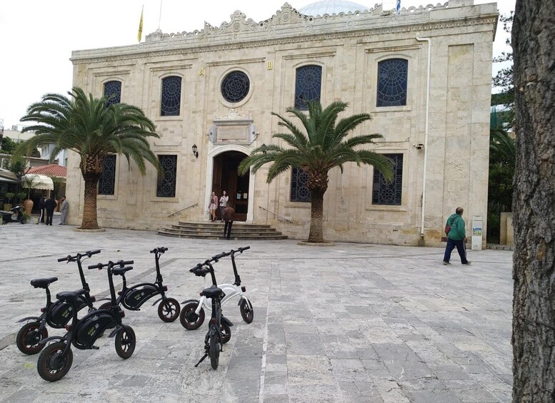 Picture 8 for Activity Heraklion: Ecobike Sightseeing Tour with Greek Meze