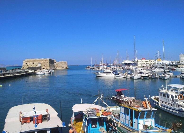 Picture 1 for Activity Heraklion: Ecobike Sightseeing Tour with Greek Meze