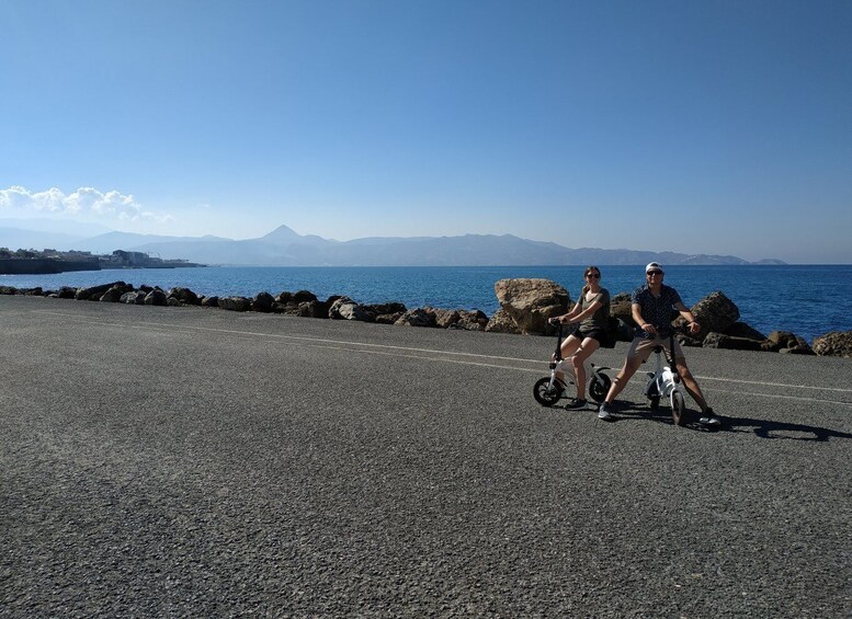 Picture 7 for Activity Heraklion: Ecobike Sightseeing Tour with Greek Meze