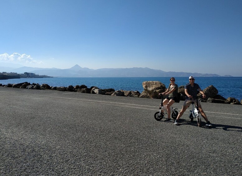 Picture 7 for Activity Heraklion: Ecobike Sightseeing Tour with Greek Meze