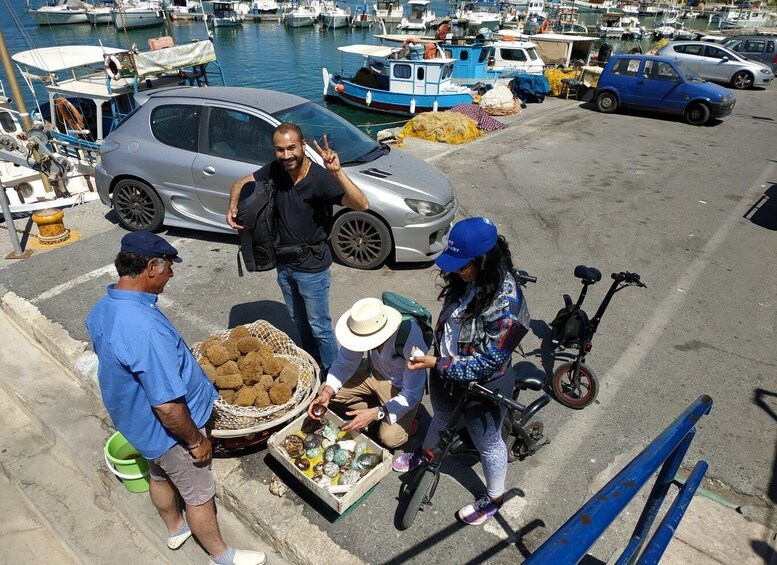 Picture 6 for Activity Heraklion: Ecobike Sightseeing Tour with Greek Meze