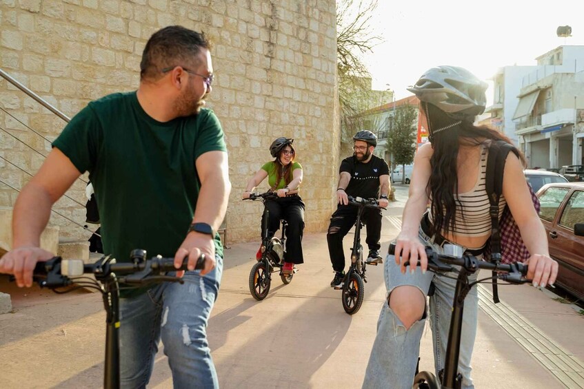 Picture 7 for Activity Heraklion: Ecobike Sightseeing Tour with Greek Meze