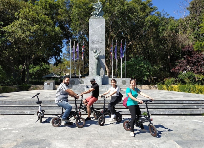Heraklion: Ecobike Sightseeing Tour with Greek Meze