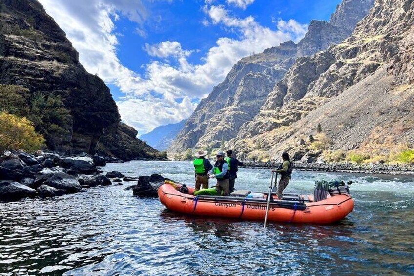 4 Day Wilderness Raft Trip on Hells Canyon