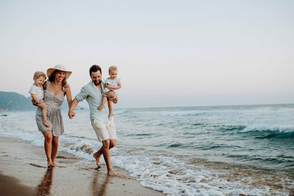 Professionele fotoshoot voor gezinnen in Burleigh Beach