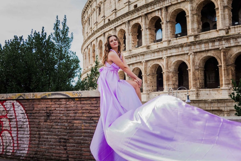 Picture 6 for Activity Rome: Flying Dress Professional Photoshoot