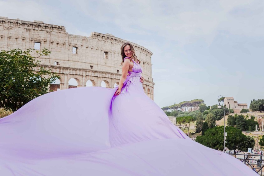 Picture 5 for Activity Rome: Flying Dress Professional Photoshoot