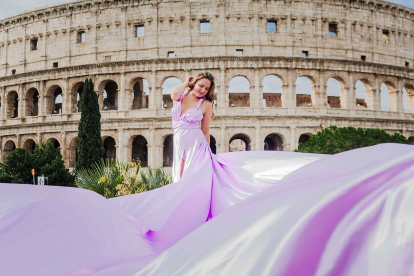 Picture 1 for Activity Rome: Flying Dress Professional Photoshoot