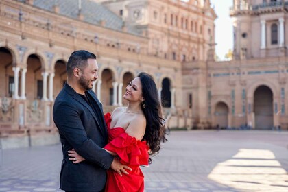 Sevilla: sesión de fotos romántica para parejas