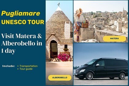 Unesco Tour from Bari: Guided Visit to Alberobello and Matera