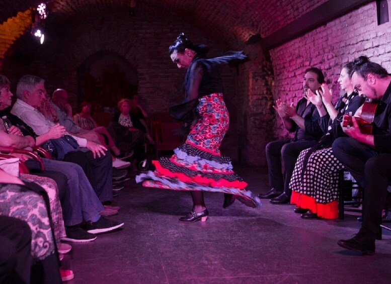 Picture 3 for Activity Seville: VIP Flamenco Show with Drink in an Arabic Vault