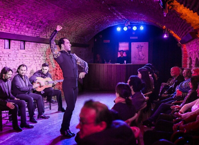 Picture 1 for Activity Seville: VIP Flamenco Show with Drink in an Arabic Vault