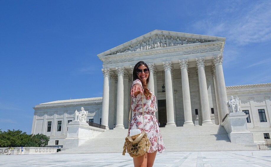 Private Photoshoot Outside the White House & Supreme Court