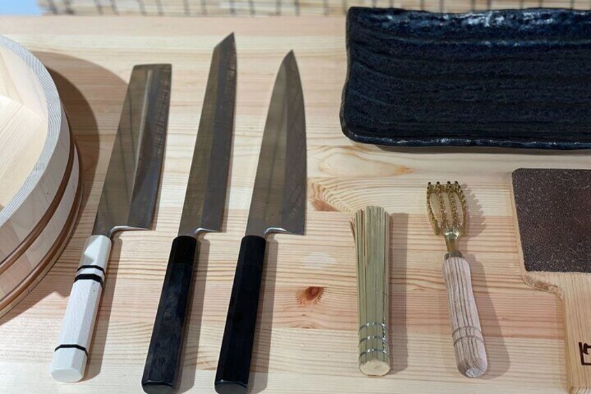 Japanese traditional cooking tools