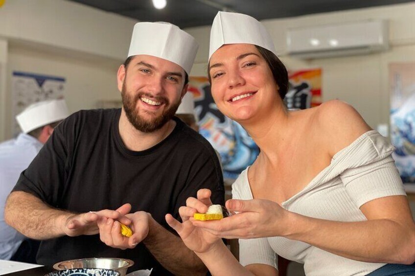 Sushi making class in Tsukiji TOKYO