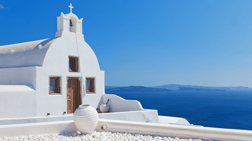 Picture 15 for Activity Santorini : Private Half Day - Best of & Wine Tasting Tour