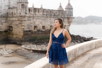 Lissabon: Professionele fotoshoot bij de toren van Belem