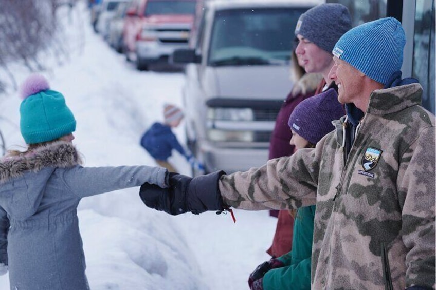 Wildlife Safari, Elk Refuge Sleigh Ride, Winter Camp Igloo Dinner