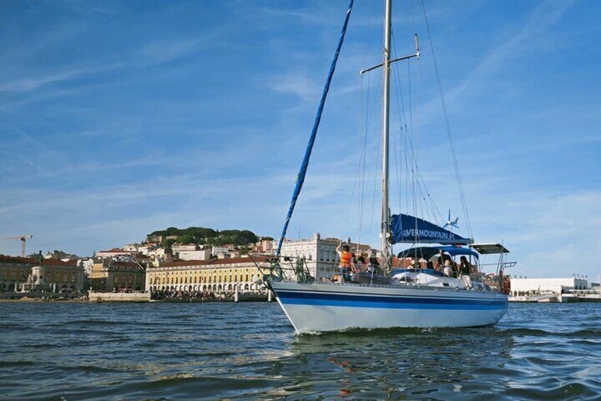 Sunset Sailboat Tejo River Tour 2h