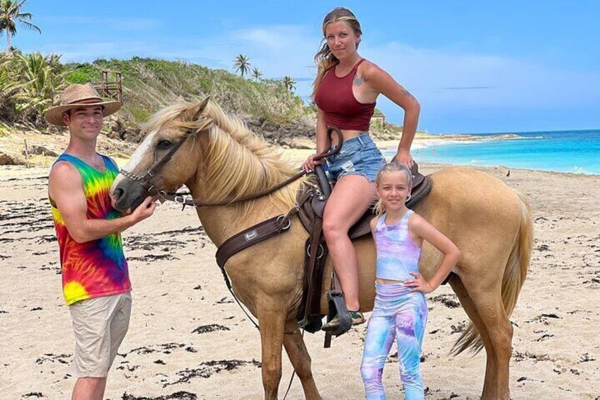 Private Horseback Ride Experience at Sandy Beach in Aguadilla