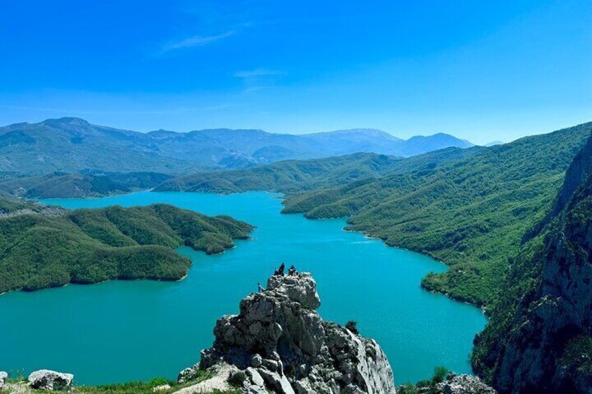 From Tirana: Bovilla Lake & Gamti Mountain Hiking Adventure&Swim