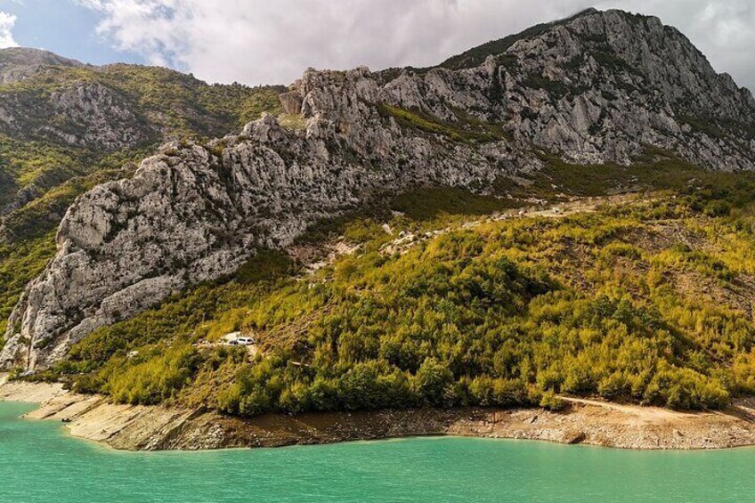 From Tirana: Bovilla Lake & Gamti Mountain Hiking Adventure&Swim