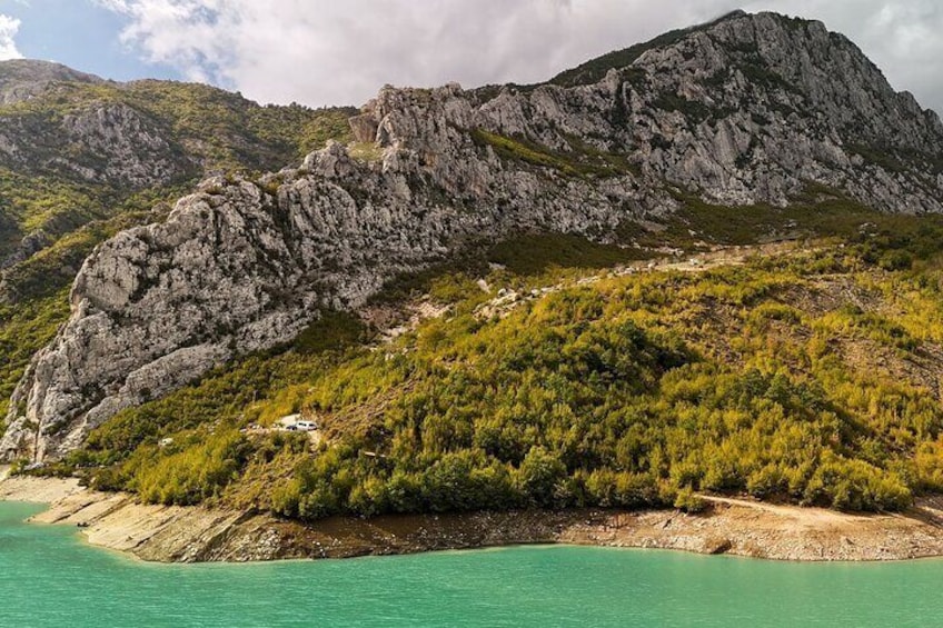 From Tirana: Bovilla Lake & Gamti Mountain Hiking Adventure&Swim