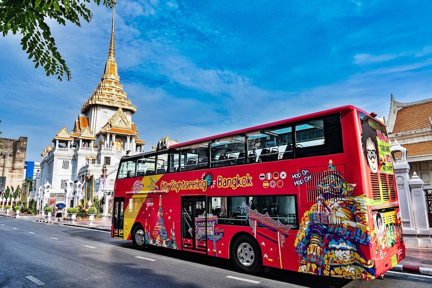 Bangkok Bus City Tour  - Hop On Hop Off Bus