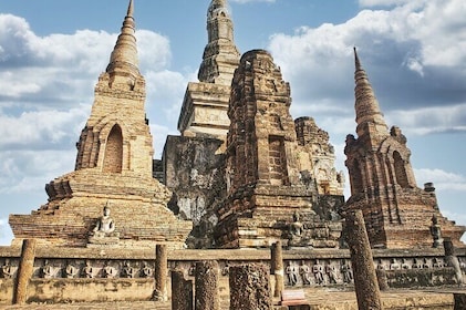 Ayutthaya Tour with Elephant Village, ATV & Floating Market