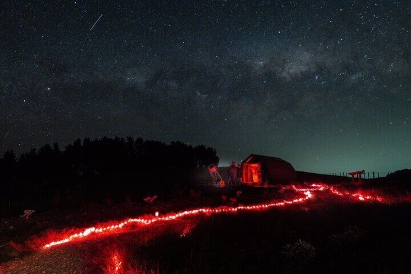 You can get fantastic night sky views in an internationally recognised Dark Sky Reserve.