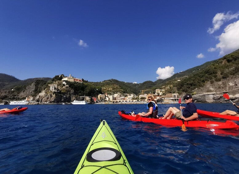 Picture 1 for Activity Monterosso al Mare: Monterosso Kayak and Snorkeling Tour