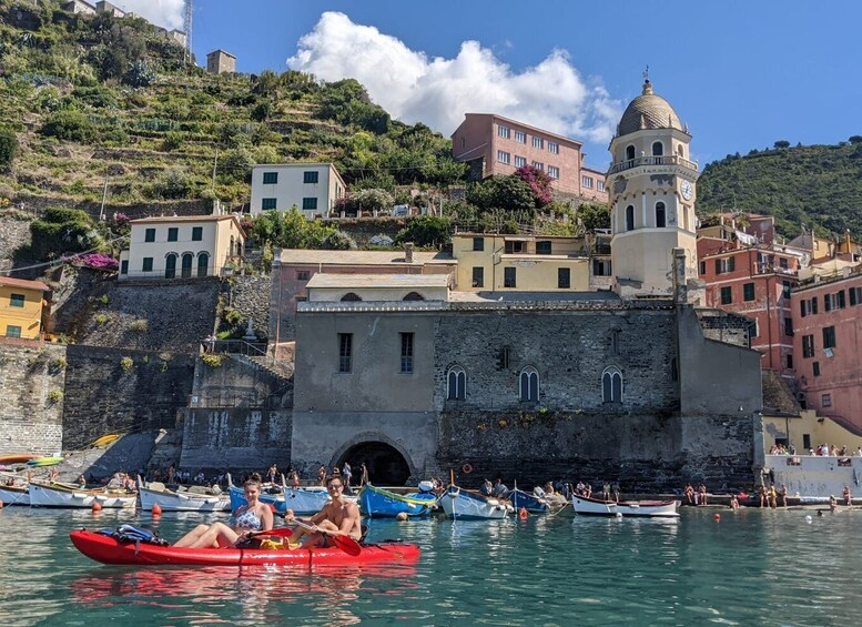 From Monterosso: Vernazza Bay Kayaking Tour