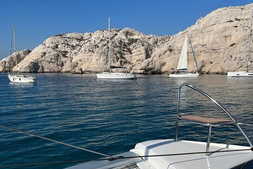 Catamaran cruise in the Frioul Archipelago in Marseille