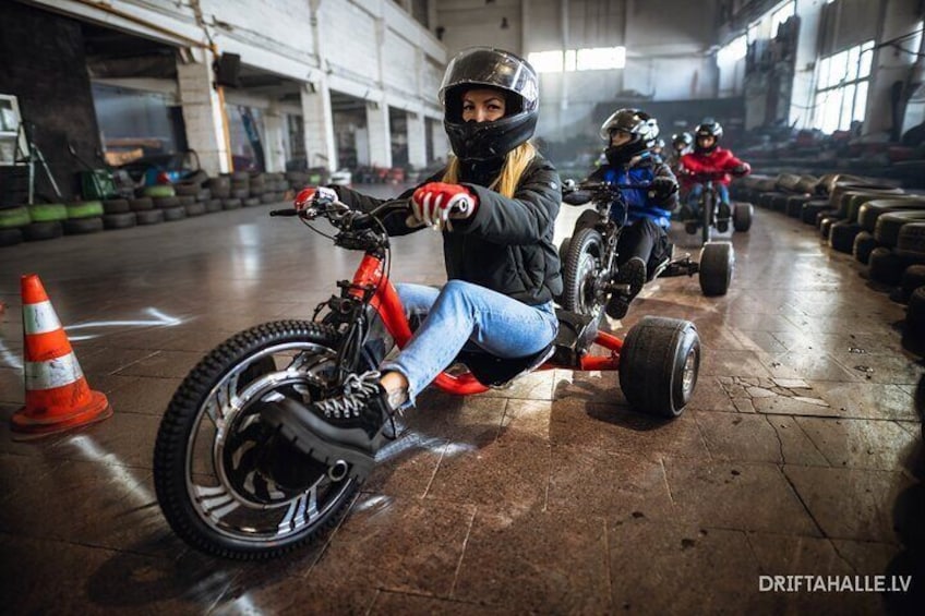 Extreme 20 Minute Ride on a Drift Trike